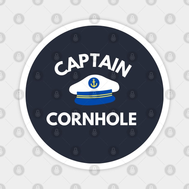 Captain Cornhole Magnet by Hello Sunshine